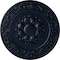 Ekena Millwork Sydney Ceiling Medallion (Fits Canopies up to 5 3/4"), Hand-Painted Midnight Dream, 27 3/4"OD x 2"P CM27SYMDF - alternate 1